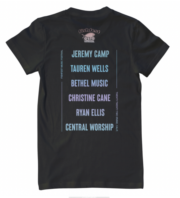 Fishfest 2022 Lineup Tee - Image 2